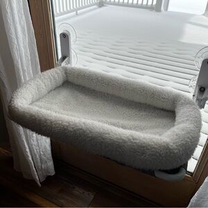 SOLD.  Cozy White Cat Window Perch